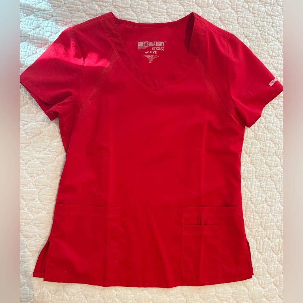 Greys Anatomy active scrub top